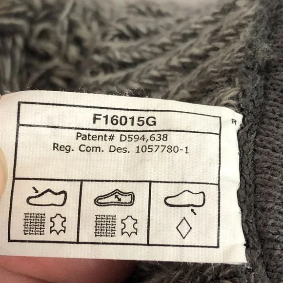 UGG Women's Size 9 Isla Grey Cable Knit Sweater Lace-Up Ankle Booties Boots - Picture 11 of 12